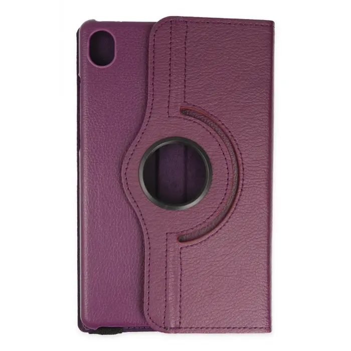 Lopard Samsung Galaxy X510 Tab S9 Fe 11 Kılıf 360 Tablet Deri Kılıf - Mürdüm