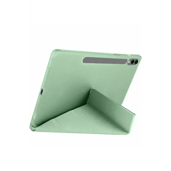 Lopard Samsung Galaxy X510 Tab S9 Fe 11 Kılıf Kalemlikli Mars Tablet Kılıfı - Açık Yeşil