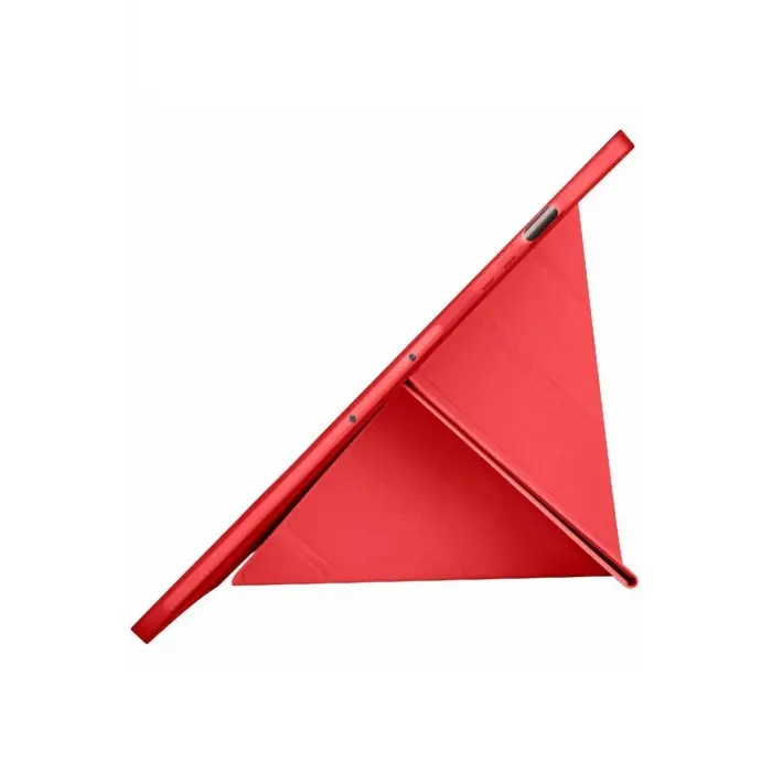 Lopard Samsung Galaxy X510 Tab S9 Fe 11 Kılıf Kalemlikli Mars Tablet Kılıfı - Kırmızı