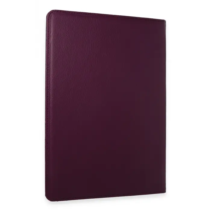 Lopard Samsung Galaxy X610 Tab S9 Fe Plus 12.4 Kılıf 360 Tablet Deri Kılıf - Mürdüm