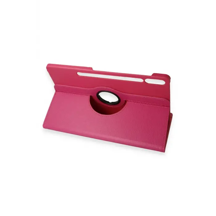 Lopard Samsung Galaxy X610 Tab S9 Fe Plus 12.4 Kılıf 360 Tablet Deri Kılıf - Pembe