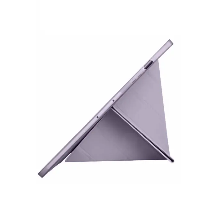 Lopard Samsung Galaxy X610 Tab S9 Fe Plus 12.4 Kılıf Kalemlikli Mars Tablet Kılıfı - Açık Mor