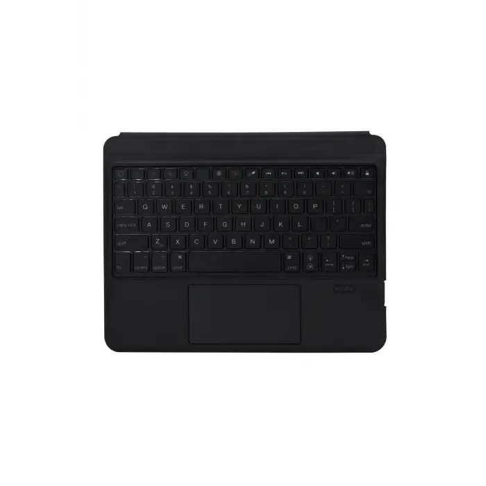 Lopard T5208d İpad 2022 10.9 (10.nesil) Kılıf İnter Ledli Klavyeli Tablet Kılıfı - Siyah