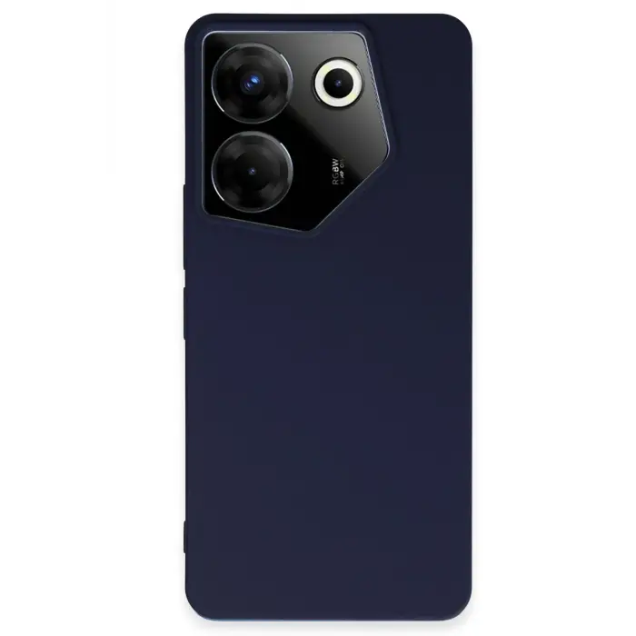 Lopard Tecno Camon 20 Pro 5g Kılıf First Silikon - Lacivert