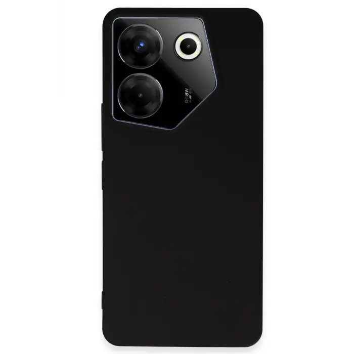 Lopard Tecno Camon 20 Pro 5g Kılıf First Silikon - Siyah