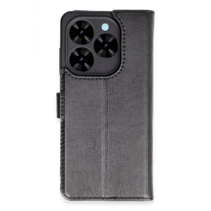 Lopard Tecno Spark Go 2024 Kılıf Trend S Plus Kapaklı Kılıf - Siyah