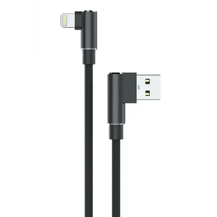 Lopard Usb To Lightning 3m 2.4a Kablo - Siyah