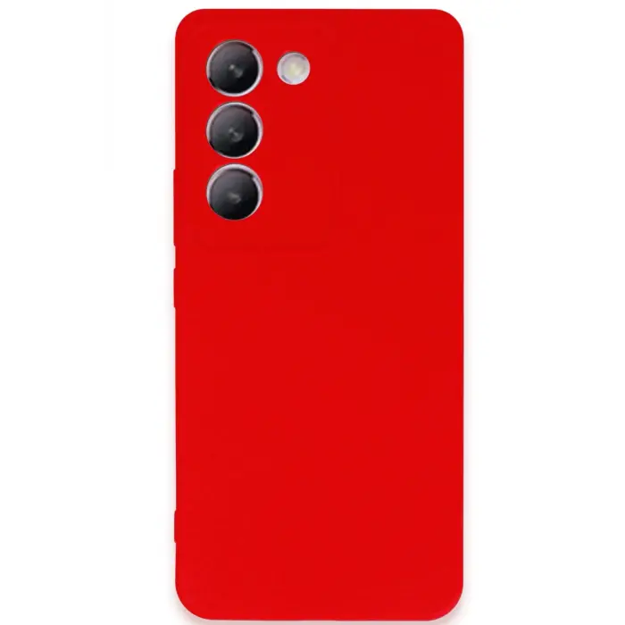 Lopard Vivo V30 Lite 4g Kılıf First Silikon - Kırmızı