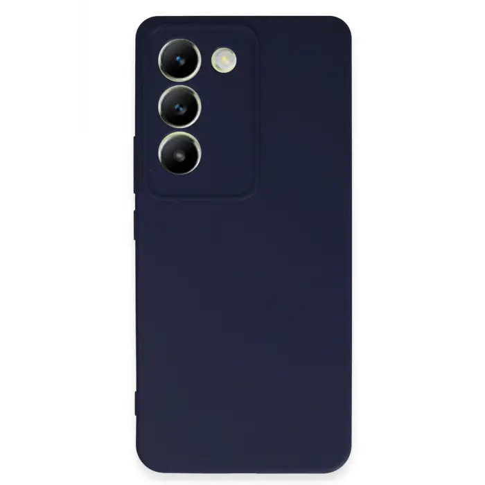 Lopard Vivo V30 Lite 4g Kılıf First Silikon - Lacivert