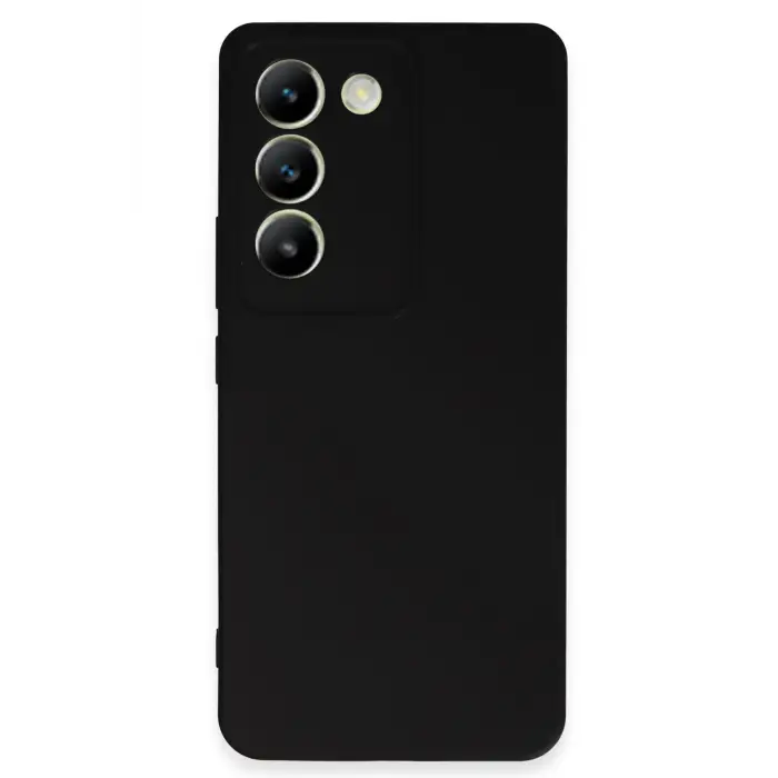 Lopard Vivo V30 Lite 4g Kılıf First Silikon - Siyah
