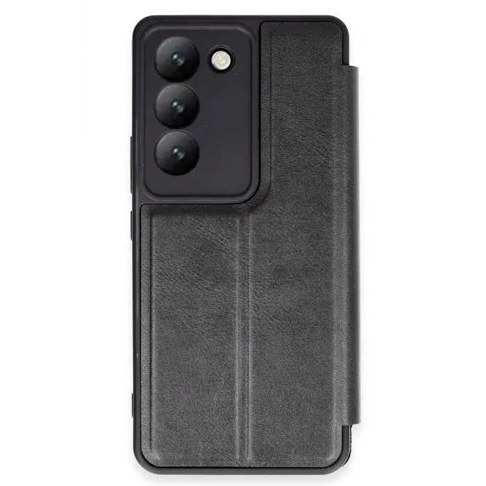 Lopard Vivo V30 Lite 4g Kılıf Flip Cover - Siyah