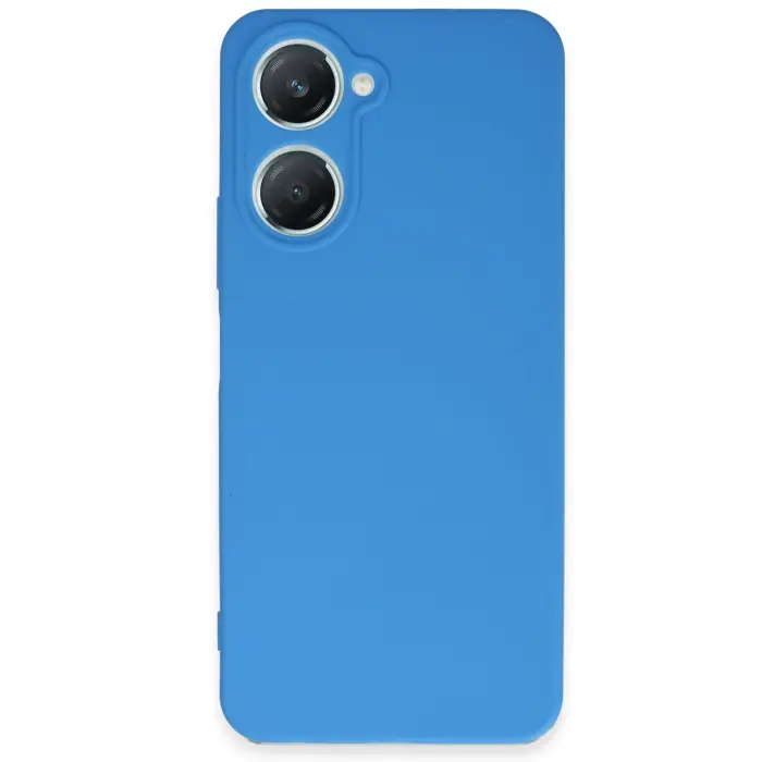 Lopard Vivo Y18 Kılıf First Silikon - Mavi