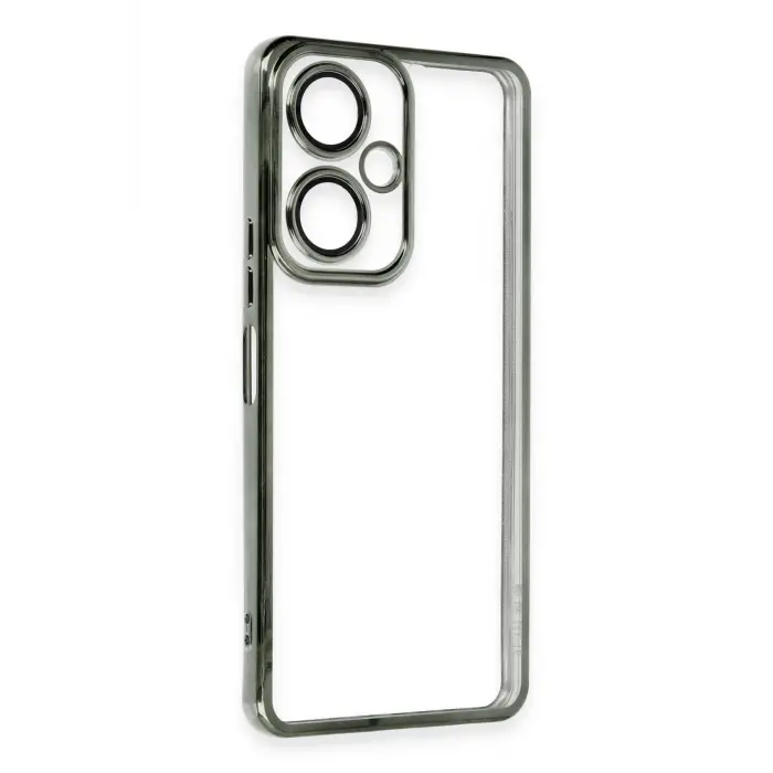 Lopard Vivo Y27 Kılıf Razer Lensli Silikon - Yeşil