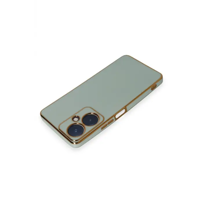 Lopard Vivo Y27 Kılıf Volet Silikon - Açık Yeşil