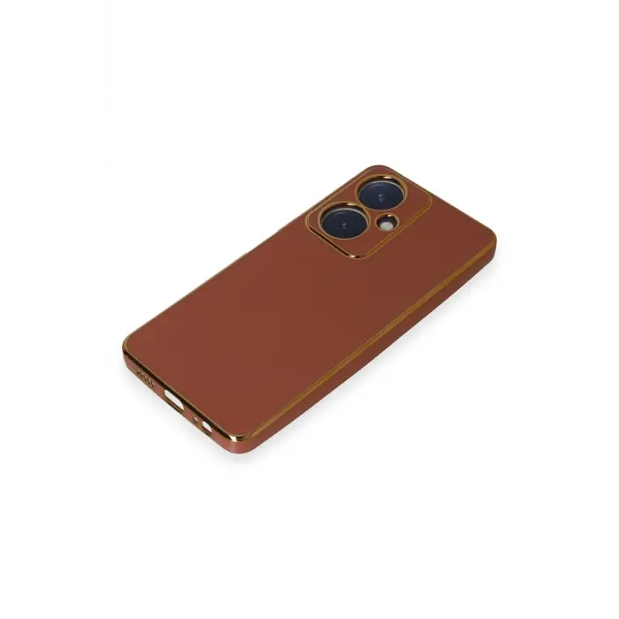 Lopard Vivo Y27 Kılıf Volet Silikon - Kırmızı