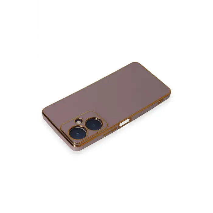 Lopard Vivo Y27 Kılıf Volet Silikon - Mor