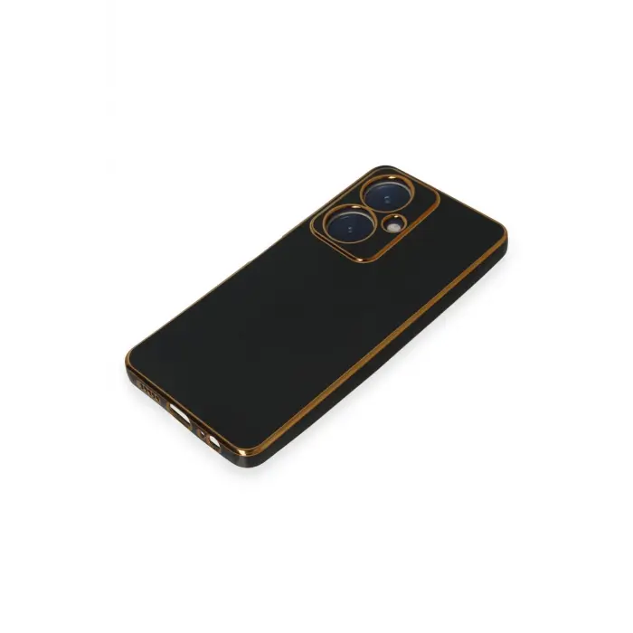 Lopard Vivo Y27 Kılıf Volet Silikon - Siyah