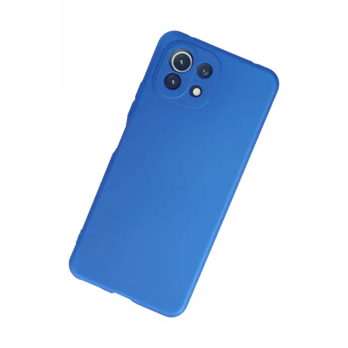 Lopard Xiaomi Mi 11 Lite Kılıf First Silikon - Mavi