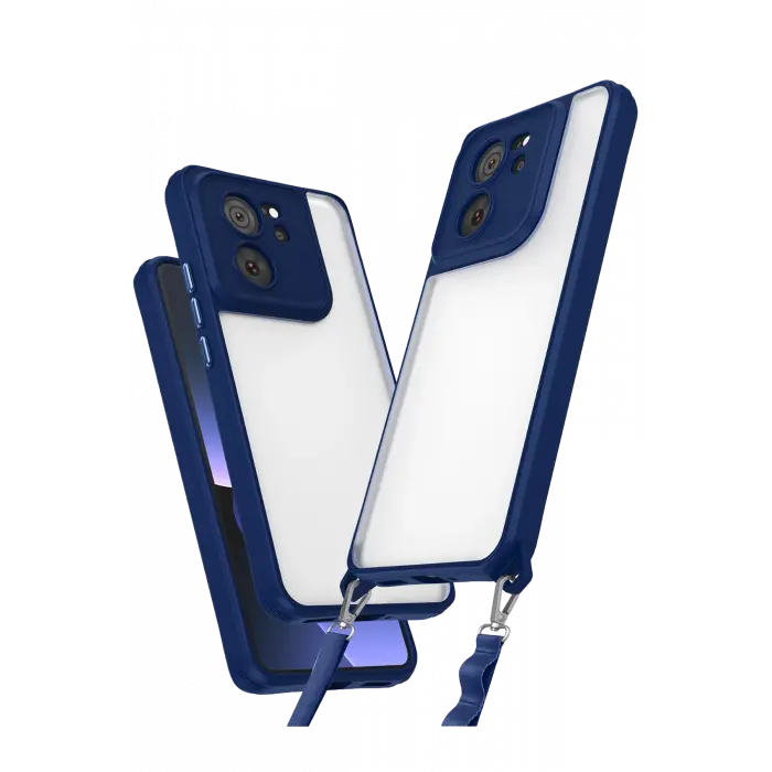 Lopard Xiaomi Mi 13t Pro Kılıf Penta Silikon Kılıf - Lacivert