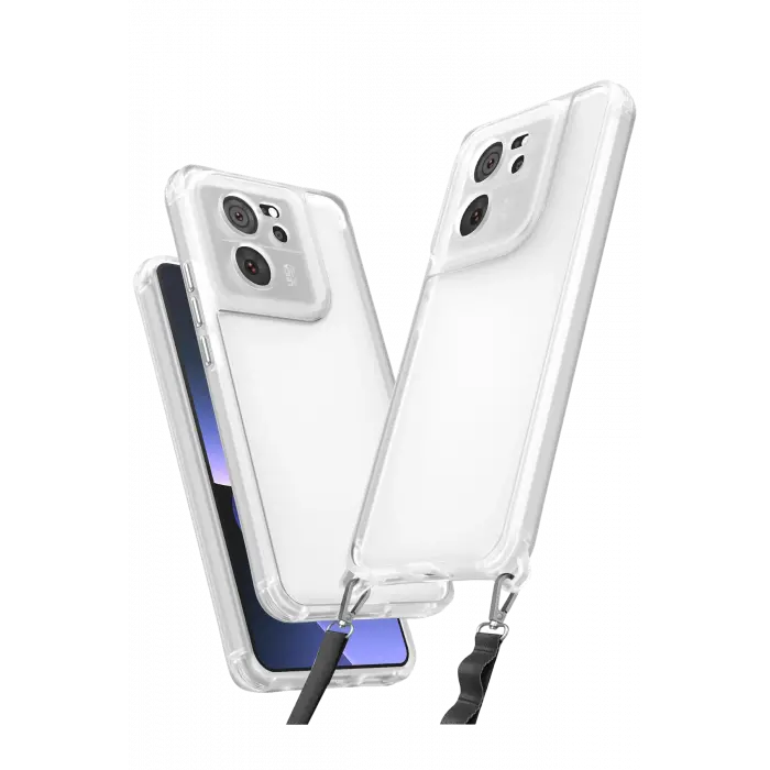 Lopard Xiaomi Mi 13t Pro Kılıf Penta Silikon Kılıf - Şeffaf