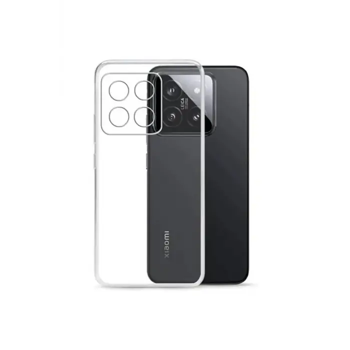 Lopard Xiaomi Mi 14t Pro Kılıf Lüx Şeffaf Silikon