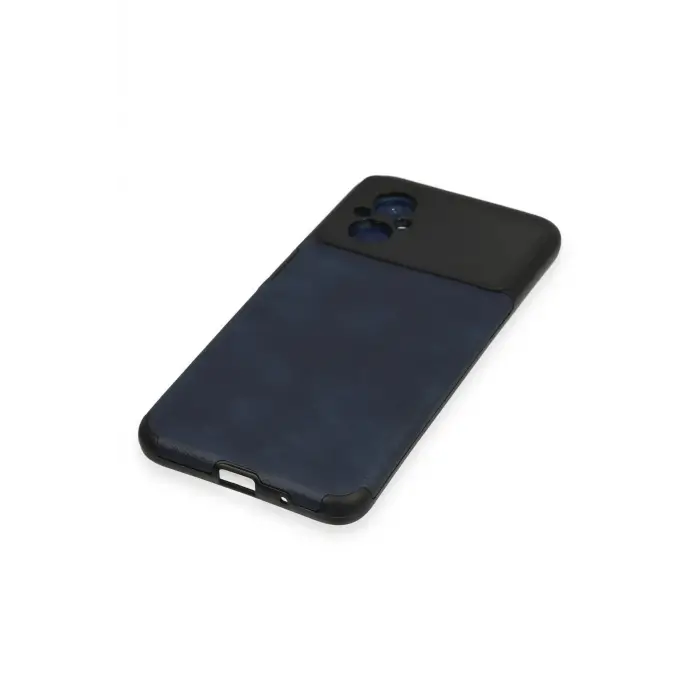 Lopard Xiaomi Poco M5 Kılıf Loop Deri Silikon - Lacivert