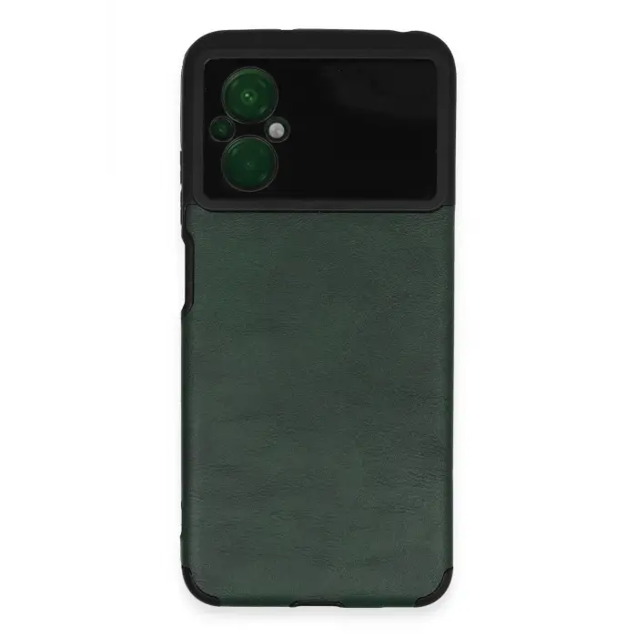 Lopard Xiaomi Poco M5 Kılıf Loop Deri Silikon - Yeşil