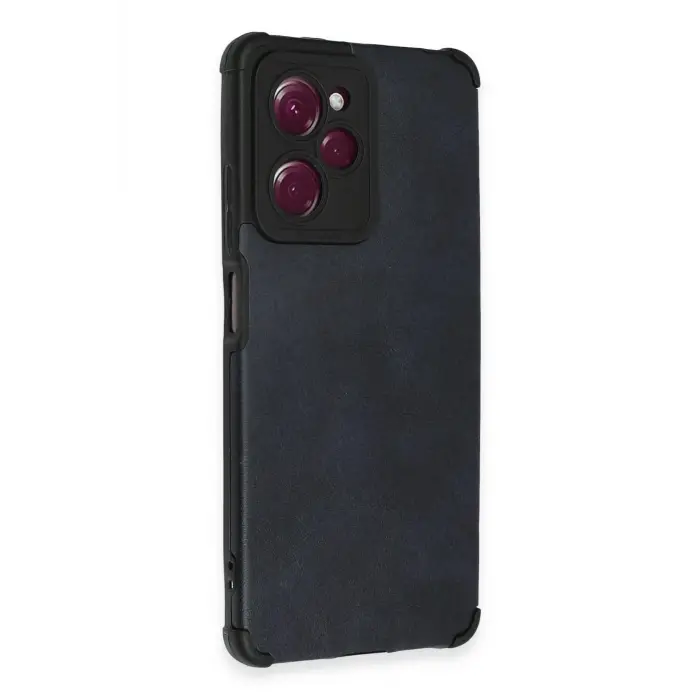 Lopard Xiaomi Poco X5 Pro 5g Kılıf Loop Deri Silikon - Lacivert