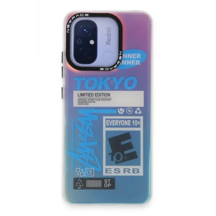 Lopard Xiaomi Redmi 12c Kılıf Estoril Desenli Kapak - Estoril - 1