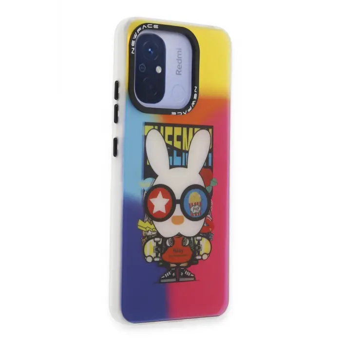 Lopard Xiaomi Redmi 12c Kılıf Estoril Desenli Kapak - Estoril - 10