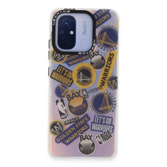 Lopard Xiaomi Redmi 12c Kılıf Estoril Desenli Kapak - Estoril - 13