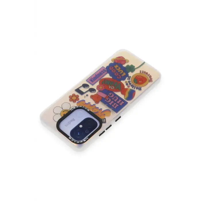 Lopard Xiaomi Redmi 12c Kılıf Estoril Desenli Kapak - Estoril - 15