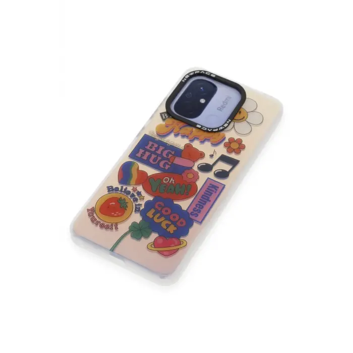 Lopard Xiaomi Redmi 12c Kılıf Estoril Desenli Kapak - Estoril - 15