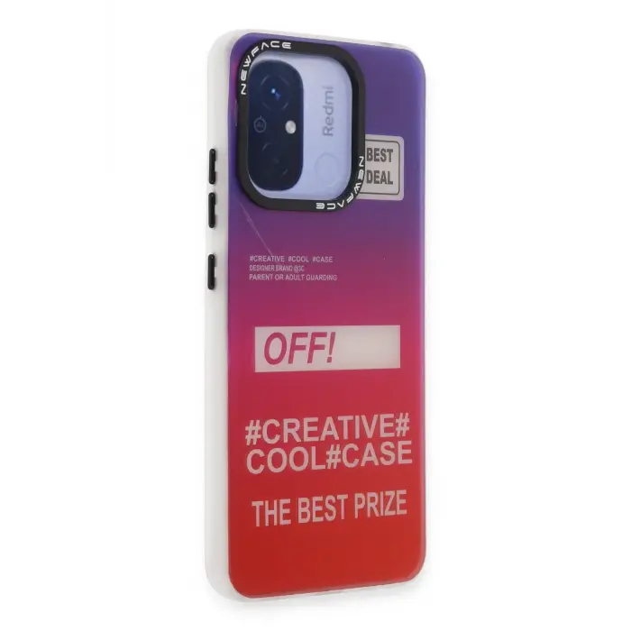 Lopard Xiaomi Redmi 12c Kılıf Estoril Desenli Kapak - Estoril - 9