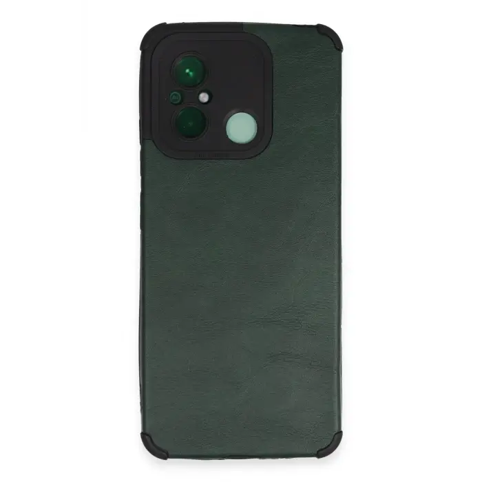 Lopard Xiaomi Redmi 12c Kılıf Loop Deri Silikon - Yeşil