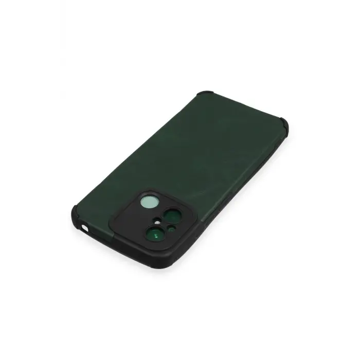 Lopard Xiaomi Redmi 12c Kılıf Loop Deri Silikon - Yeşil