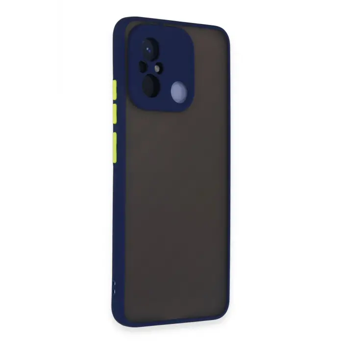 Lopard Xiaomi Redmi 12c Kılıf Montreal Silikon Kapak - Lacivert