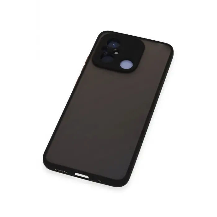Lopard Xiaomi Redmi 12c Kılıf Montreal Silikon Kapak - Siyah