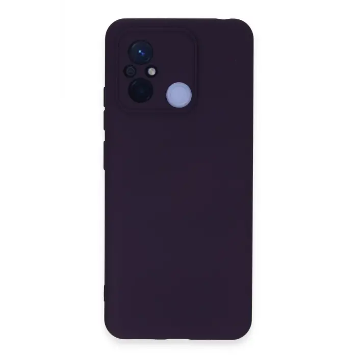Lopard Xiaomi Redmi 12c Kılıf Nano İçi Kadife Silikon - Mor