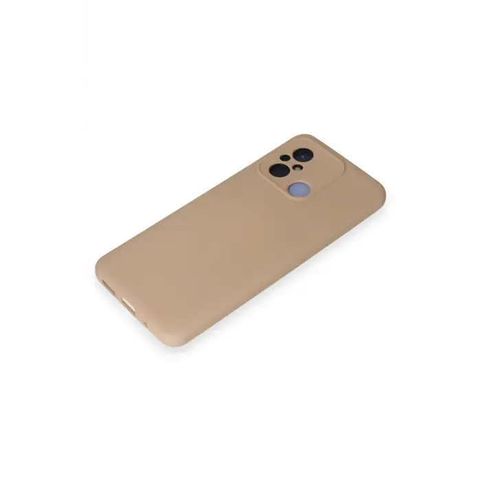 Lopard Xiaomi Redmi 12c Kılıf Nano İçi Kadife Silikon - Pudra