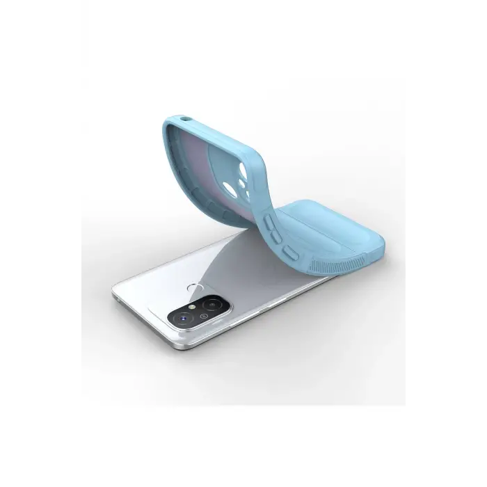 Lopard Xiaomi Redmi 12c Kılıf Optimum Silikon - Sky Blue