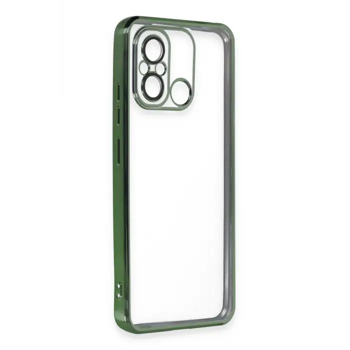 Lopard Xiaomi Redmi 12c Kılıf Razer Lensli Silikon - Yeşil