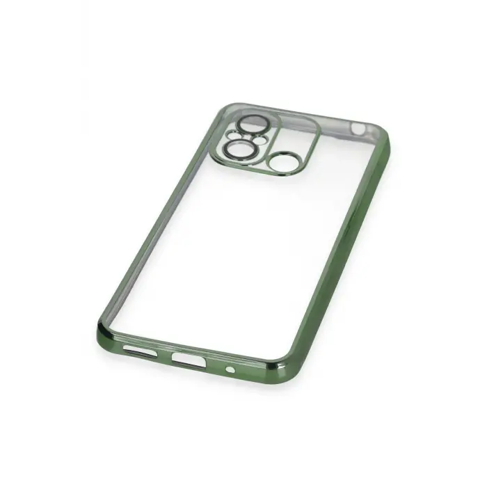 Lopard Xiaomi Redmi 12c Kılıf Razer Lensli Silikon - Yeşil