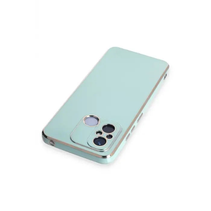 Lopard Xiaomi Redmi 12c Kılıf Volet Silikon - Açık Yeşil