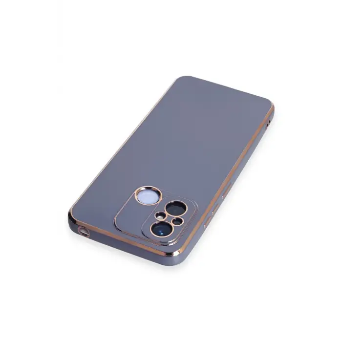 Lopard Xiaomi Redmi 12c Kılıf Volet Silikon - Mavi