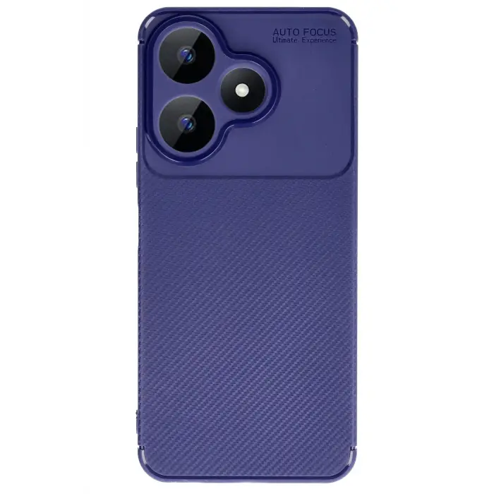 Lopard Xiaomi Redmi 13 4g Kılıf Auto Focus Karbon Kapak - Lacivert