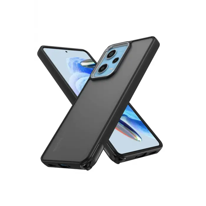 Lopard Xiaomi Redmi 13 4g Kılıf Elegant Kapak - Siyah