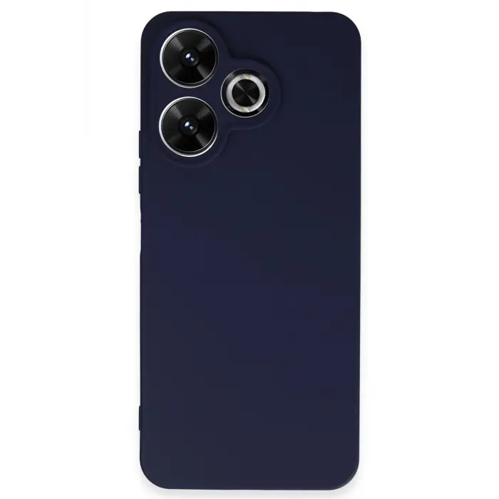 Lopard Xiaomi Redmi 13 4g Kılıf First Silikon - Lacivert