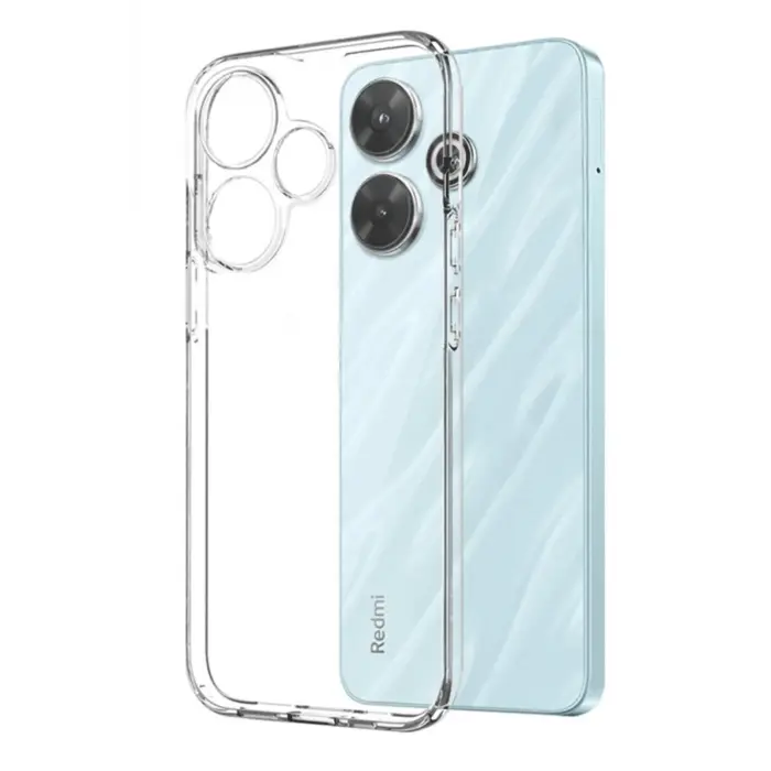 Lopard Xiaomi Redmi 13 4g Kılıf Lüx Şeffaf Silikon