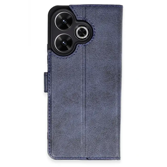 Lopard Xiaomi Redmi 13 4g Kılıf Trend S Plus Kapaklı Kılıf - Lacivert